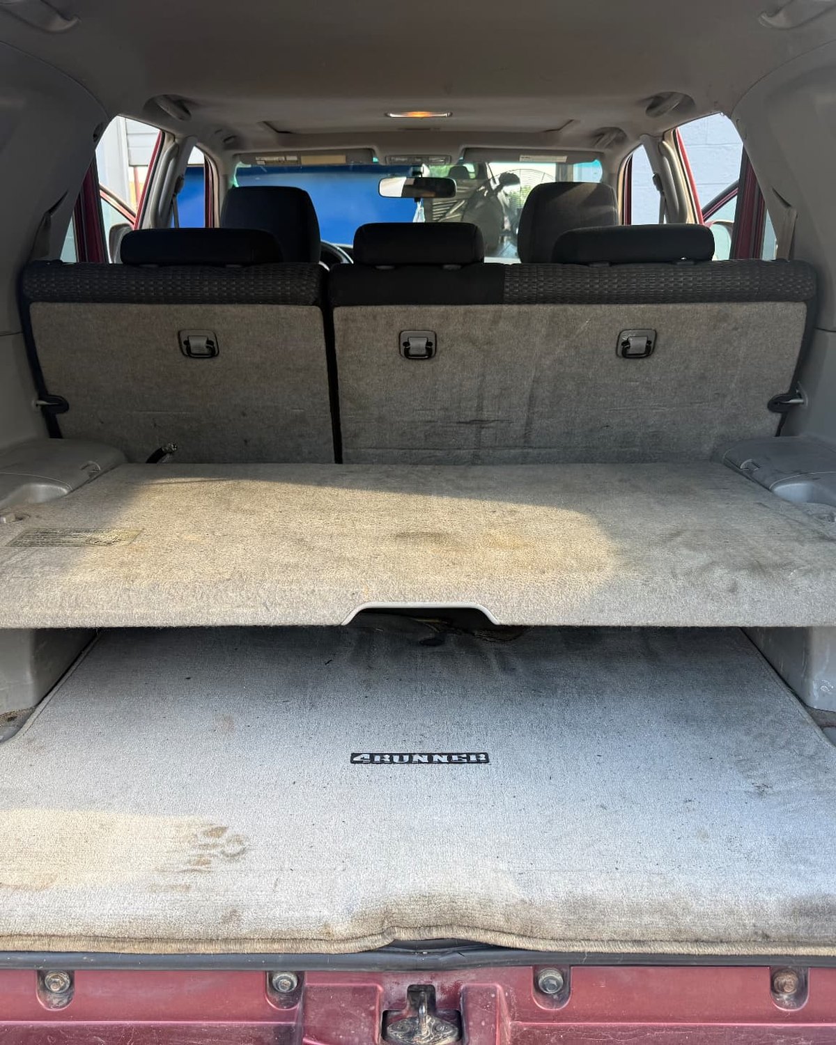 SUV Interior Detail by Imperial Detailing — before
